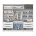 Guarda-Roupa Casal Americano Prime 6 Portas 6 Gavetas Branco Hp - Henn
