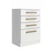 Cômoda 4 Gavetas Cm1043 Branco Brilho - Decibal