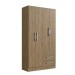 Guarda-Roupa Solteiro 4 Portas 2 Gavetas Rp1420 Wood - Decibal