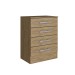 Cômoda Basic 4 Gavetas Cm1041 Wood - Decibal Móveis