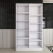 Armário Multiuso Armazém 4 Portas 8 Prateleiras Branco - Panorama Móveis