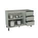 Balcão de Cozinha para Pia 120 Cm Koya 2 Portas 3 Gavetas Verde Oliva - Politorno
