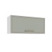 Armário Aéreo Cozinha 80 Cm Amara 1 Porta Branco/Verde - Politorno