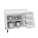 Balcão de Cozinha Amara 120 Cm 2 Portas 3 Gavetas Branco - Politorno