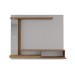 Painel para TV Até 55 Polegadas Denver 1 Porta com Led Naturalle/Off White - Móveis Bechara