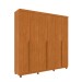 Guarda-Roupa Casal Joinville 6 Portas 4 Gavetas 31282 Cinamomo - Tcil Móveis