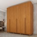 Guarda-Roupa Casal Joinville 6 Portas 4 Gavetas 31282 Cinamomo - Tcil Móveis