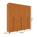 Guarda-Roupa Casal Joinville 6 Portas 4 Gavetas 31282 Cinamomo - Tcil Móveis
