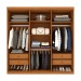 Guarda-Roupa Casal Joinville 6 Portas 4 Gavetas 31282 Cinamomo/Off White - Tcil Móveis