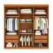 Guarda-Roupa Casal Lagos 6 Portas 4 Gavetas 31292 Cinamomo - Tcil Móveis