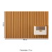 Cabeceira Solteiro Buriti 1 Gaveta Ripado Off White/Nature - Jb Bechara