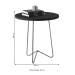 Mesa de Canto Nature/Dourado 8004 - Jb Bechara
