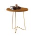 Mesa de Canto Nature/Dourado 8004 - Jb Bechara