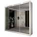 Guarda-Roupa Casal Del Plata 3 Portas 4 Gavetas Espelhado Branco - Panorama Móveis