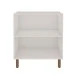 Balcão de Cozinha 80 Cm Atria 2 Portas Branco Fosco/Teka Soho - Genialflex