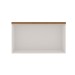 Armário Aéreo Cozinha 80 Cm Atria 1 Porta Branco Fosco/Teka Soho - Genialflex
