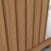 Guarda-Roupa Casal Vasti 2 Portas 4 Gavetas Ripado com Espelho Nature/Off White - Henn