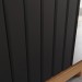 Guarda-Roupa Casal Vasti 2 Portas 4 Gavetas Ripado com Espelho Nature/Preto Hp - Henn