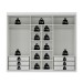 Guarda-Roupa Casal Senna 3 Portas 6 Gavetas Branco - Maxel