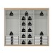Guarda-Roupa Casal Senna 3 Portas 6 Gavetas Capuccino/Terracota  - Maxel
