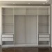 Guarda-Roupa Casal Nirvana 8 Portas 4 gavetas Branco/Cinamomo - Panorama Móveis