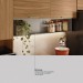 Cozinha Compacta Alba 6 Portas com Vidro Amêndola/Nude Prime Tx - Demóbile
