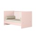 Berço Mini Cama Doce Sonho Rosa Acetinado  - Qmovi