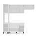 Cozinha Completa Meena 8 Portas 3 Gavetas Branco/Azul - Politorno