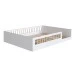 Cama Montessoriana Casal Affetto Branco - Completa Móveis