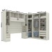 Guarda-Roupa Casal Modulado Seletto 9 Portas 9 Gavetas 11 Prateleiras Areia - Henn