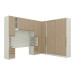 Guarda-Roupa Casal Modulado Seletto 9 Portas 9 Gavetas Me14 Areia/Jequitibá - Henn