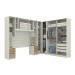 Guarda-Roupa Casal Modulado Seletto 9 Portas 9 Gavetas Me14 Areia/Jequitibá - Henn