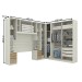 Guarda-Roupa Casal Modulado Seletto 9 Portas 9 Gavetas Me14 Areia/Jequitibá - Henn
