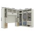 Guarda-Roupa Casal Modulado Seletto 9 Portas 9 Gavetas com Espelho Areia Hp/Jequitibá - Henn