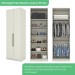 Guarda-Roupa Casal Modulado Seletto 10 Portas 3 Gavetas Areia Hp - Henn