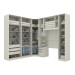 Guarda-Roupa Solteiro Modulado Seletto 9 Portas 6 Gavetas com Espelho Areia Hp - Henn