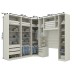 Guarda-Roupa Solteiro Modulado Seletto 9 Portas 6 Gavetas com Espelho Areia Hp - Henn