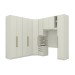 Guarda-Roupa Solteiro Modulado Seletto 9 Portas 3 Gavetas Areia Hp - Henn