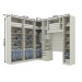 Guarda-Roupa Solteiro Modulado Seletto 9 Portas 3 Gavetas Areia Hp - Henn