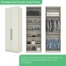 Guarda-Roupa Solteiro Modulado Seletto 9 Portas 3 Gavetas Areia Hp - Henn