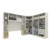 Guarda-Roupa Casal Modulado Seletto 10 Portas 12 Gavetas Me19 Areia/Jequitibá - Henn