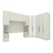 Guarda-Roupa Casal Modulado Seletto 11 Portas 9 Gavetas com Espelho Me20 Areia - Henn