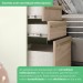 Guarda-Roupa Casal Modulado Seletto 8 Portas 6 Gavetas com Espelho Me21 Areia/Jequitibá - Henn
