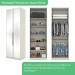 Guarda-Roupa Casal Modulado Seletto 6 Portas 3 Gavetas com Espelho Me31 Areia - Henn