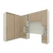Guarda-Roupa Casal Modulado Seletto 8 Portas 9 Gavetas Me29 Areia/Jequitibá - Henn