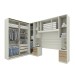 Guarda-Roupa Casal Modulado Seletto 8 Portas 9 Gavetas Me29 Areia/Jequitibá - Henn