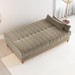 Sofá Cama 3 Lugares Reclinável Tequila Pérola - Vian