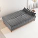 Sofá Cama 3 Lugares Reclinável Tequila Grafite - Vian