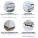 Cozinha Compacta Nuestra Cosas 4 Portas 5 Gavetas Ripado 100% Mdf Branco/Nature - Panorama Móveis