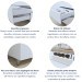 Cozinha Completa Nuestra Cosas 7 Portas 7 Gavetas Ripado 100% Mdf Branco/Nature - Panorama Móveis